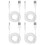 4St Dc Oplaadkabel Usb Dc 3,5 X 1,35 Mm Stroomkabel 1