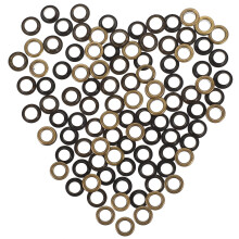 50Sets Duurzame Koperen Oogjes Voor Kleding En DIY