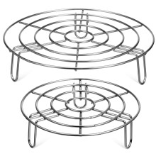2St Metalen Stoommandje Voor Pot, 304 Rvs, , Stevig &