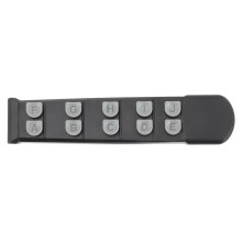 ABS Plastic Gitaar Trainer Handkracht Oefentool Zwart