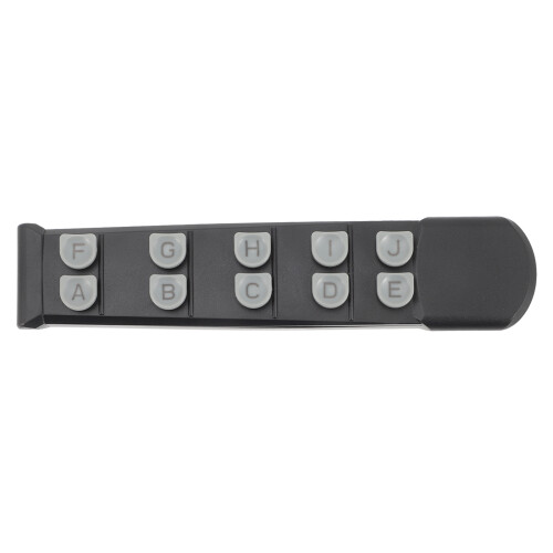 ABS Plastic Gitaar Trainer Handkracht Oefentool Zwart