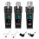 7pcs UHF Wireless Microphone System Adapter XLR Transmitter and Receiver for Dynamic Microphone Guitar Audio Mixer 1