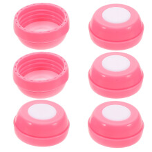 6St PP Babyfles Lekvrij Roze Melkopslag