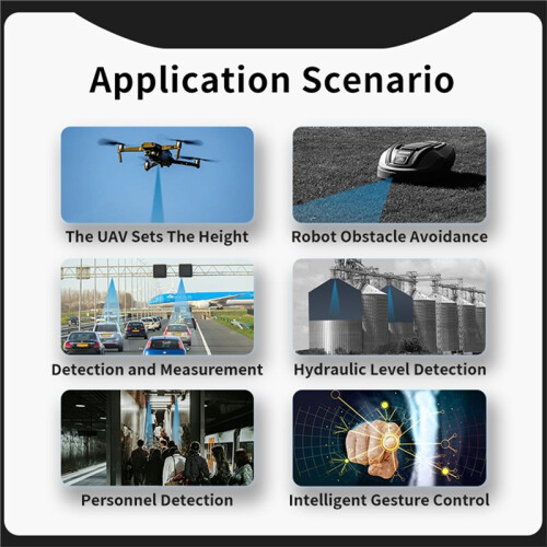 TOFSense-F2 P LiDAR Ranging Sensor Range Finder Laser  Module Avoidance 40m UART IIC Serial Port STM32 APM/Pixhawk 2