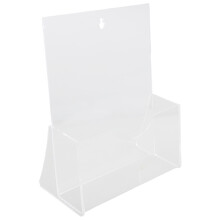 Duidelijke Acryl Display Standaard Voor Tijdschriften En Flyers