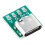 10PCS USB 3.1 Type-C 16 Pin Test Breakout Board USB 3.1 Type C Connector 16 Pin Test PCB Board for Data  Wire Cable 4
