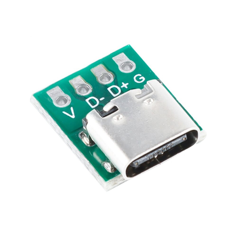 10Pcs Usb 3.1 Type-C 16 Pin Test Breakout Board Usb 3.1 Type C Connector 16 Pin Test Pcb Board For Data Wire Cable 6033190537890