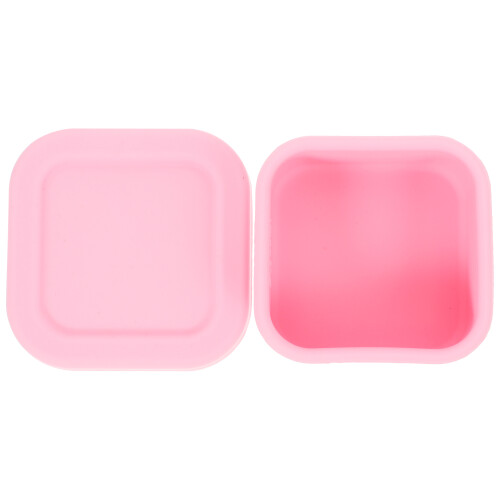 Roze Multifunctionele Siliconen Lunchbox Handige Bewaarbox