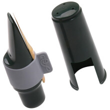 1Set Saxofoon Accessoires Kit Sax Cap En Ligature Van Plastic En Hout