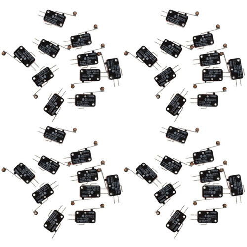 40 Pcs Micro-Limit  Long Hinge Roller Lever Arm Snap Action LOT