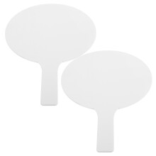 2St Acryl Whiteboards Dubbelzijdig Draagbaar Wit Voor Studenten