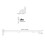 1Set Verstelbare Witte Microfoonhouder Bureauarm Met Stevige Clip 2