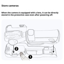 Protective Case for Ultra Custom Fit Shockproof Portable Storage for Vlogging Outdoor Photography