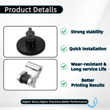 New Integrated Extruder Gear Kit for Flashforge AD5X Filament Feeding Assembly Full Metal Handle Gears for AD5X Printer