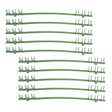 25St Groene Kunststof Plantenclips Voor Tomaat En Komkommer Klimhulp
