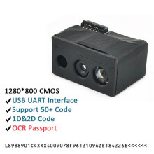 GM69Pro-S 1280x800CMOS OCR/1D/2D Barcode Scanner Module USB UART Interface QR Code Bar Code Lezer Ondersteuning OCR Paspoort