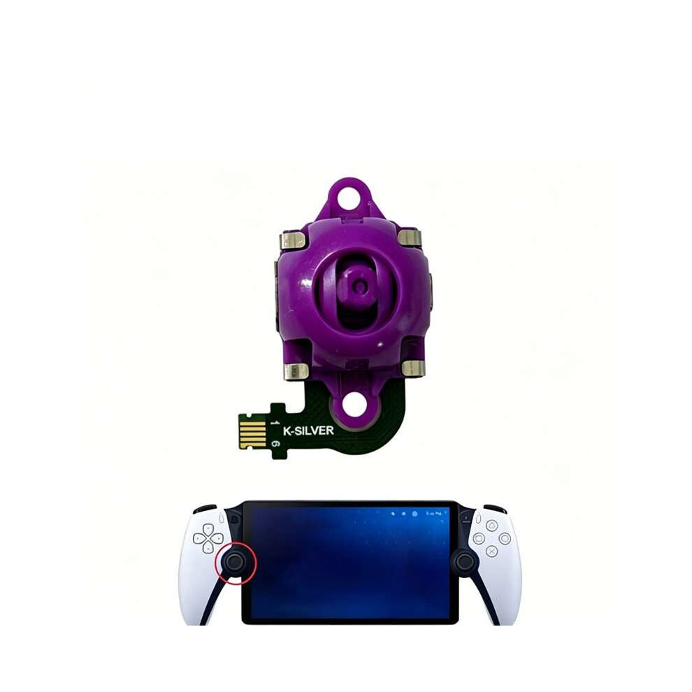 For Ps5 Portal Electromagnetic Hall 3D Analog Joystick Module Hall Effect Joystick Thumb Joysticks Right 6032341242577