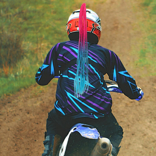 Multi Motorhelm Vlecht Hoogtemperatuurdraad Decoratie 2