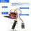 3.3V-5V Water Level Sensor Module Rain Water Level Sensor Module Detection Liquid Surface Depth Height for 3