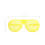 Unieke Gele Fun Glasses Party Oversized Shutter Brillen 2