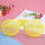 Unieke Gele Fun Glasses Party Oversized Shutter Brillen 4