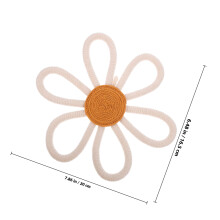 Flower Decor Voor Katoen Touw Beige Set
