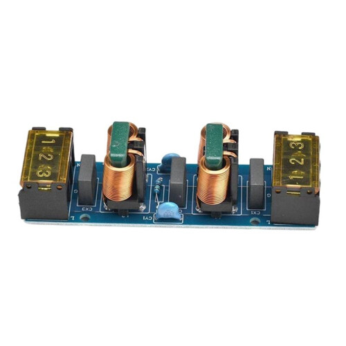 25A Power Filter EMI Hochfrequenz-EMI-Filter Power Filter Board Zwei-Stufen-Power-Tiefpassfilter-Board für EMC Audio 2