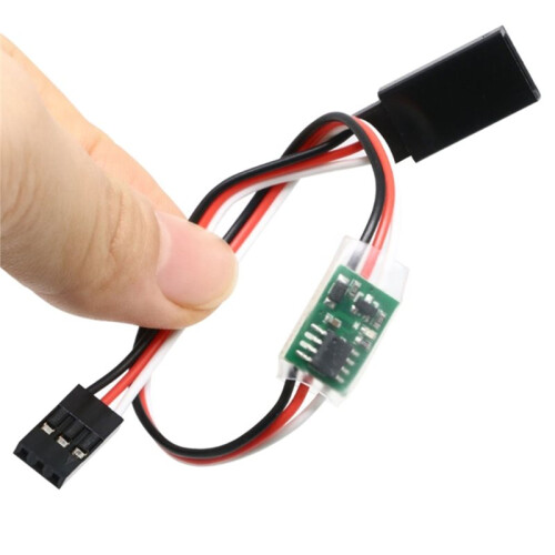 Slow Speed Slow Release Servo Speed Reducer Delay Module for RC Models 5-6V, Adjustable Servo Movement Controller 1