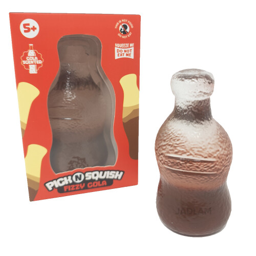Pick N Squish Cola Bottle Scented Squishy Stress Relief Sensory Toy
