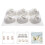 Witte Silicone Cakevorm Paashaas Chocolade DIY Bakvorm 7