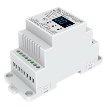 D4 4CH Constant Voltage DC12V-48V 20.5A 4CH RDM DMX512 Decoder Signal Dimmer for Single/Dual Color RGB RGBW LED Strip B