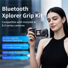 AMAGISN -Fernbedienungsgriff für Action 6/ 5 Pro/4 und für GO Ultra/Ace Pro 2/X5 Kamera Xplorer Griff