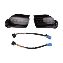 For Land Prado 150 LC150 FJ150 GRJ150 2010 - 2020 Rear Bumper Brake Light Turn Signal Light Black