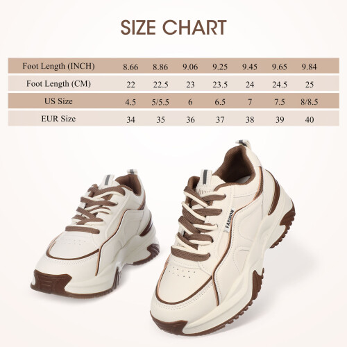 1Paar Modieuze Sneakers Vrouwen Khaki Multisport 1