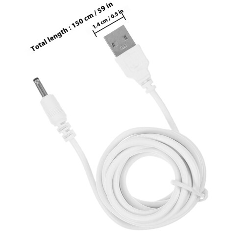4St Dc Oplaadkabel Usb Dc 3,5 X 1,35 Mm Stroomkabel 1