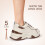 1Paar Modieuze Sneakers Vrouwen Khaki Multisport 3