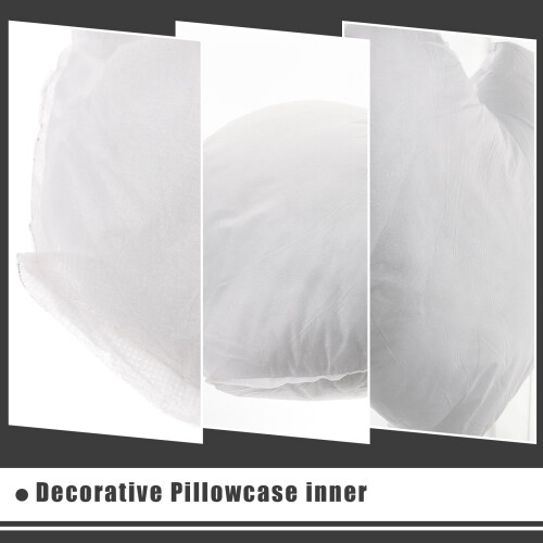 Decoratieve Hartkussen Wit Comfort Sofa Kussenvuller 2