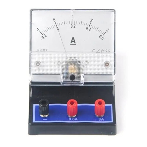 Electric Amperemeter Analog Galvanometer Ampere Meter for Students Labs Class 1