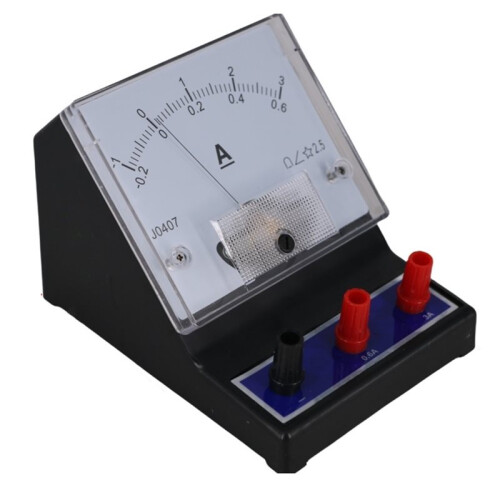 Electric Amperemeter Analog Galvanometer Ampere Meter for Students Labs Class 2