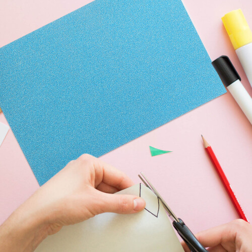 20 Vel Glitter Papier Voor Knutselen Zelfklevend 2