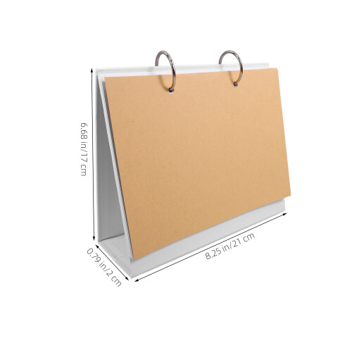 5Sets Navulbare Bureaukalender Met Losse Pagina's Multi Kleur Memo 1