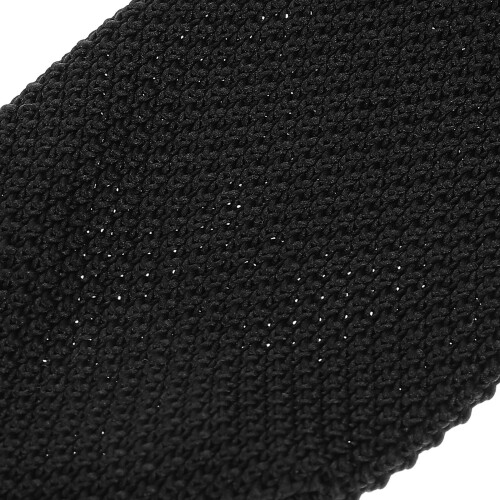 Zwarte Polyester Party Stropdas Comfortabel En Stijlvol 2