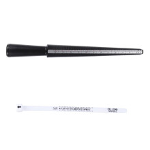 1Set Lichtgewicht Sizer Meetstok Zwarte Ringmeter Tool