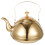 Gouden Rvs Theepot Met Ingebouwde Theefilter 1