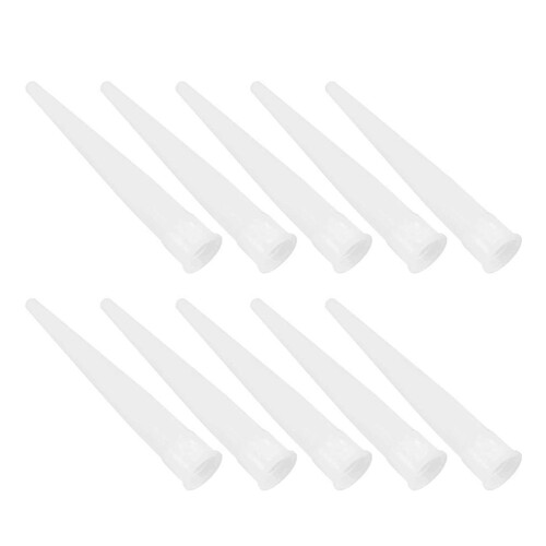 100St Plastic Kitafsluit Tips Wit Caulking Tool Voor Huis Reparaties