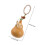 Natuurlijke Kalebas Auto Sleutelhanger Multi Kleuren Decor 1