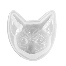 Transparentes Silikon Tierkopf Mold DIY Schmuck Basteln Zuhause