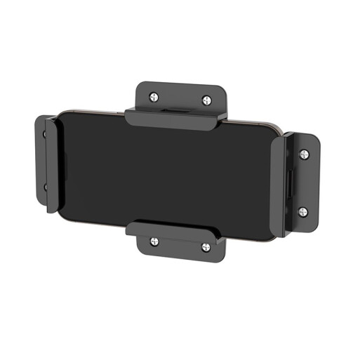 Wall Mount Anti-Theft Lock Holder for Tablets, E-Reader, Phone, Adhesive or Screws Install for Cooking Working Relaxing 2