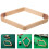 Billiard Poolbal Rack - 9-Bal Houder - 7,6x7,6 Inch Ruitvorm 10