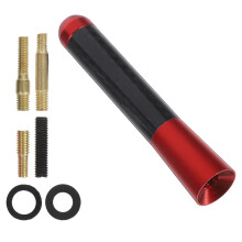 Rubber Aluminium Auto Stubby Dakantenne Rood Voor Sterk Signaal